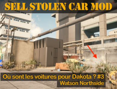 « Sell Stolen Car Mod » missions à Watson Northside
