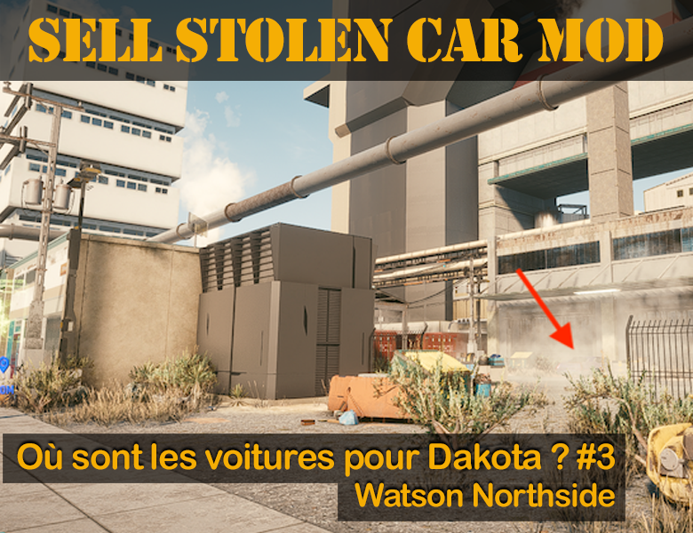 « Sell Stolen Car Mod » missions à Watson Northside