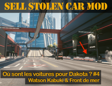 « Sell Stolen Car Mod » missions à Watson Kabuki & Front de mer